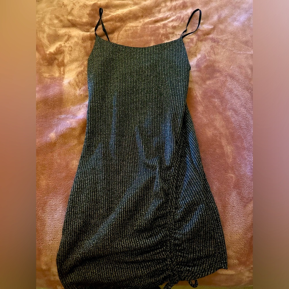 Golden Sparkly Homecoming Dress!